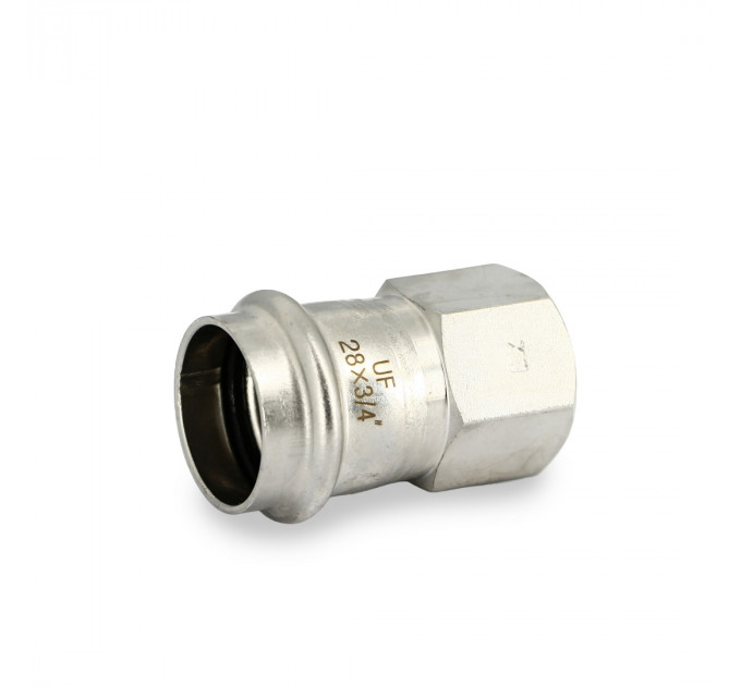 Муфта пресс-В 28 х 3/4", нержавеющая сталь