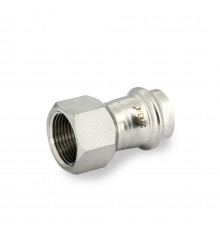 Uni-Fitt Муфта пресс-В 22 х 3/4", нержавеющая сталь