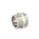 Ниппель Н 1 1/2", нержавеющая сталь