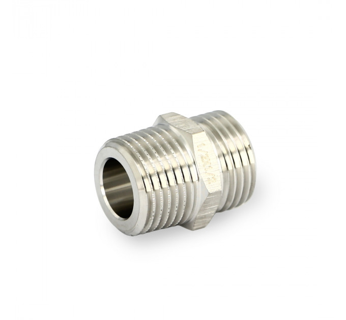 Ниппель Н 1/2", нержавеющая сталь