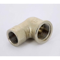Угол ВВ 3/4" x 1", никелированный