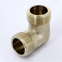 Угол НН 3/4", никелированный