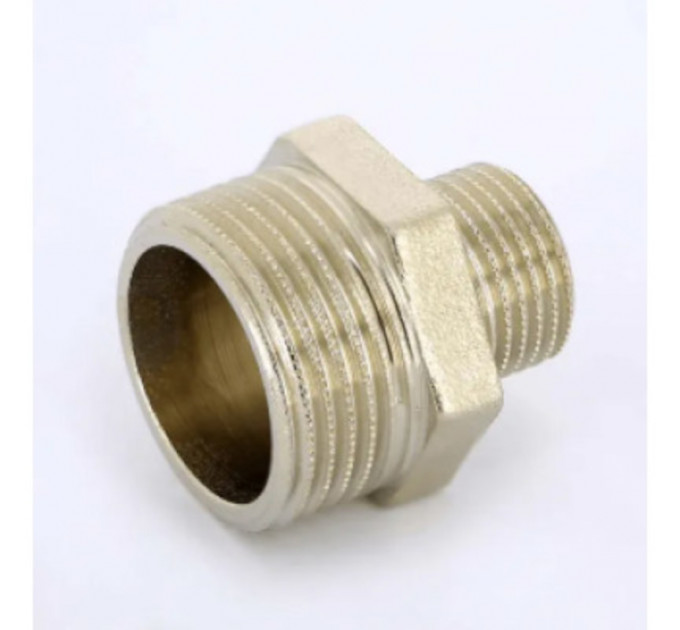 Ниппель 1" х 1/2", никелированный