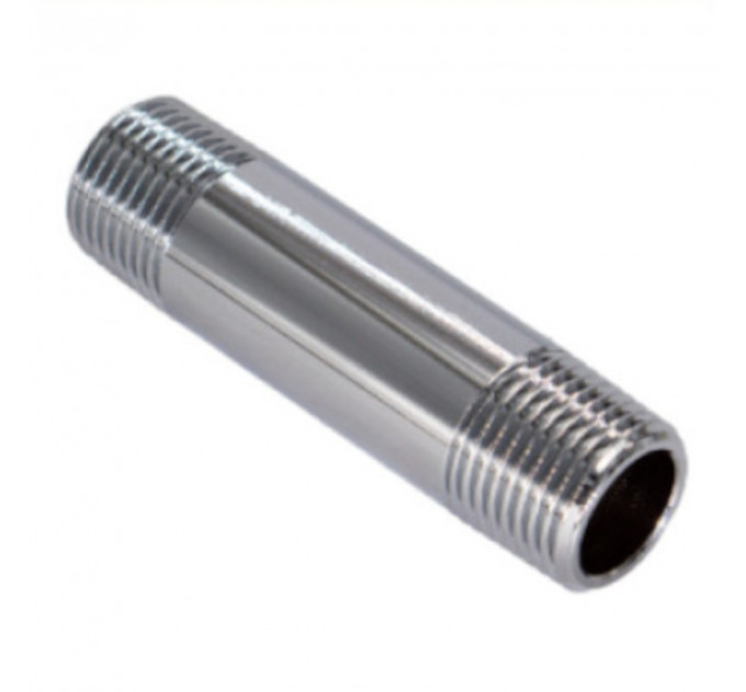 Удлинитель НН 3/4" х 80 мм, никелированный