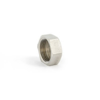 Заглушка В 1/2", никелированная