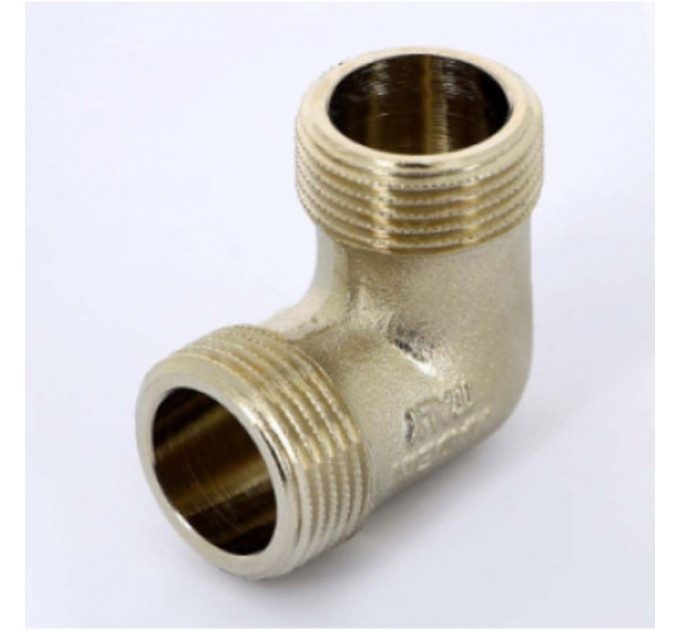 Угол НН 1/2", никелированный