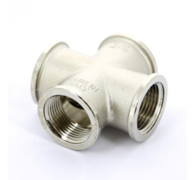 Крестовина В 3/4", никелированная