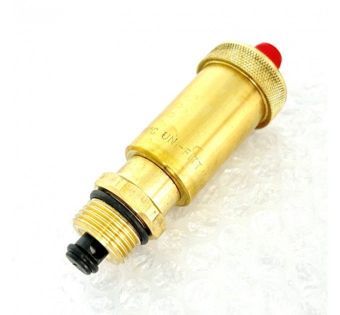 Воздухоотводчик автоматический Slim 1/2" с отсечным клапаном
