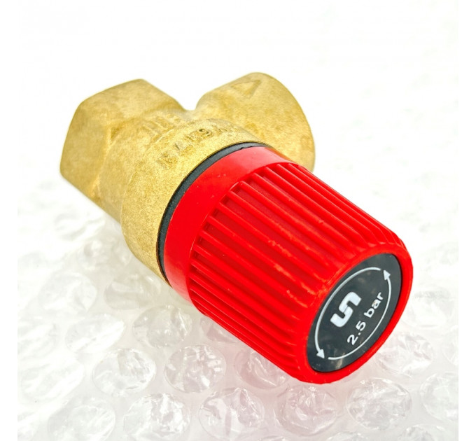 Клапан предохранительный ВВ 1/2", 2,5 бар