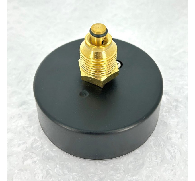 Термоманометр аксиальный 6 бар, 120 C, диаметр 80 мм, 1/2"Н