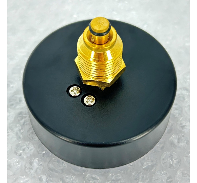 Термоманометр аксиальный 4 бар, 120 C, диаметр 80 мм, 1/2"Н