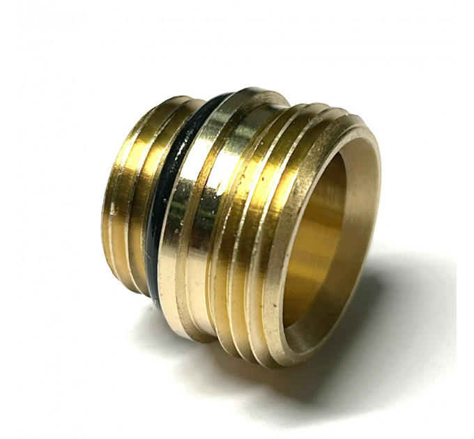 Ниппель редукционный 1/2" х 3/4" ЕК с прокладкой O-RING
