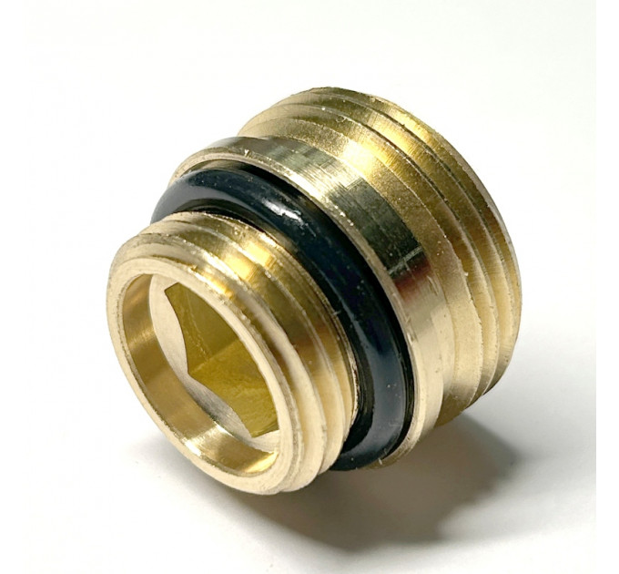 Ниппель редукционный 1/2" х 3/4" ЕК с прокладкой O-RING