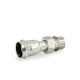 Муфта пресс-Н 28 x 3/4" с разъемным соединением и плоск. прокладкой нерж.сталь