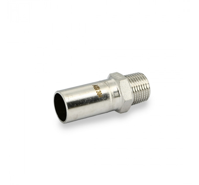 Вставка-Н 22 x 1/2", нержавеющая сталь