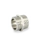 Ниппель Н 1 1/2", нержавеющая сталь