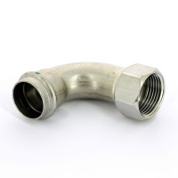 Угол пресс-В нержавеющая сталь Sanpress Inox VIEGA 28х1"