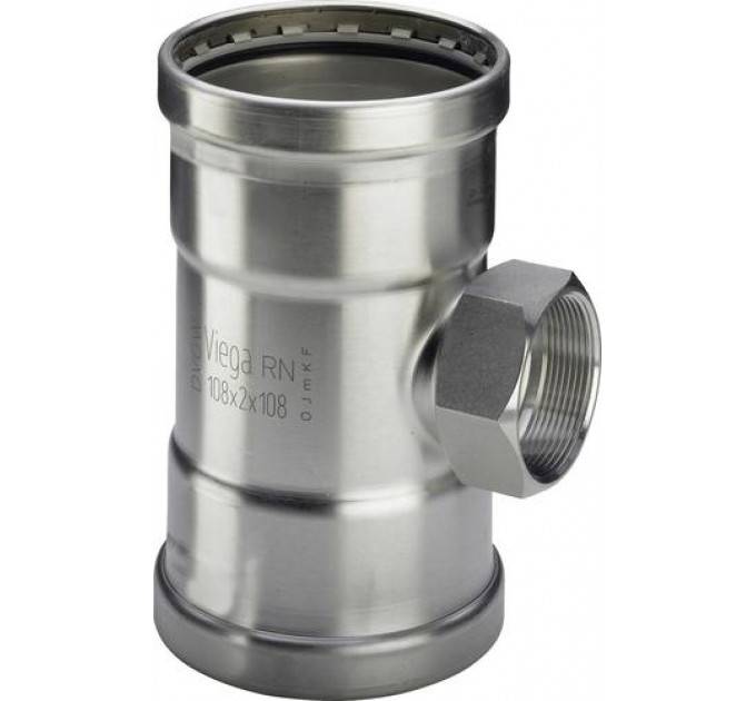 Тройник пресс-В нержавеющая сталь Sanpress Inox VIEGA 108х3/4"х108
