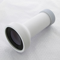Труба фановая McAlpine L=260 мм с манжетой, вход 97-107мм, выход внутрь 90 мм трубы