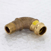 Угол пресс-Н бронза Profipress G VIEGA 18х1/2"