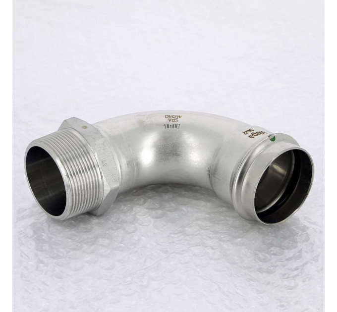 Угол пресс-Н нержавеющая сталь Sanpress Inox VIEGA 54x2