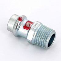 Муфта пресс-Н оцинкованная сталь Prestabo VIEGA 15х1/2"