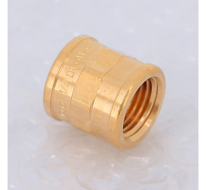 Муфта ВВ бронза Viega 1/4"