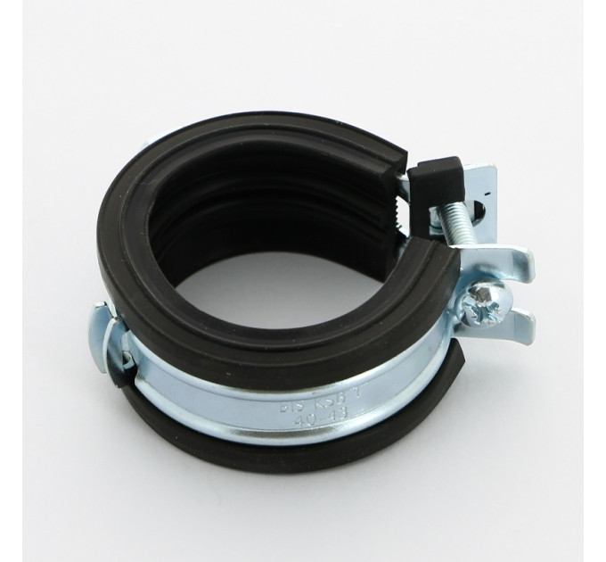 Хомут для труб Walraven KSB1 М8 1 1/4" (40-43 мм) 1 винт. с уплотн. epdm, быстрый замок