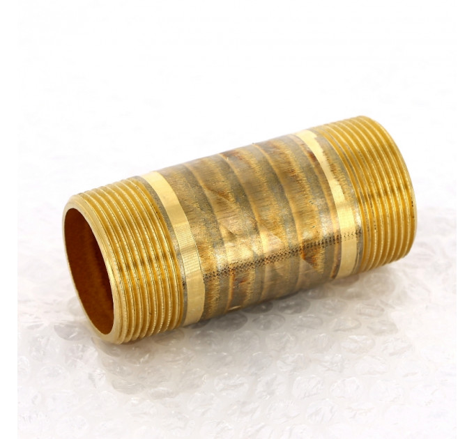 Удлинитель НН бронза Viega 1"1/2 x 100