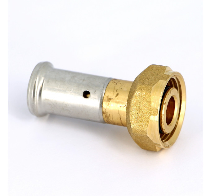 Муфта В пресс с накидной гайкой евроконус HENCO 16х3/4"