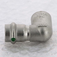 Угол пресс-В компактный нержавеющая сталь Sanpress Inox VIEGA 18х1/2"