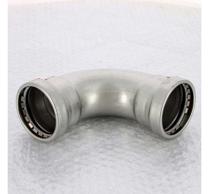 Угол пресс нержавеющая сталь Sanpress Inox VIEGA 64