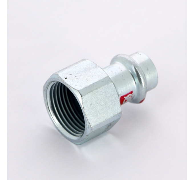 Муфта пресс-В оцинкованная сталь Prestabo VIEGA 15 x 1" с SC-Contur