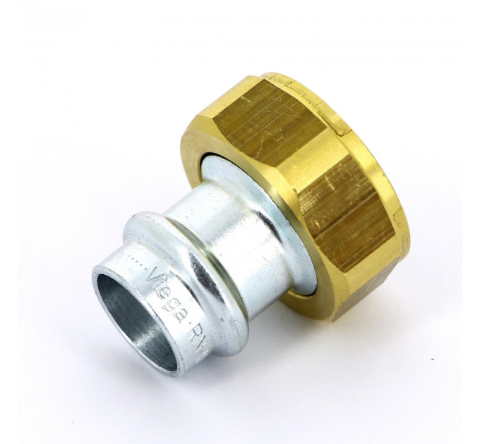 Муфта пресс-В оцинкованная сталь Prestabo VIEGA 18 x 1" с SC-Contur
