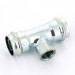 Тройник пресс-В оцинкованная сталь Prestabo VIEGA 28х1/2"х28
