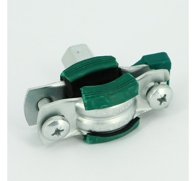Хомут Bifix G2 BUP М8/М10 Walraven 3/8" (15-19 мм) 2-х винт. с уплотн. epdm, быстрый замок