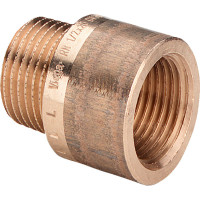Удлинитель НВ бронза Viega 1 1/4" x 50