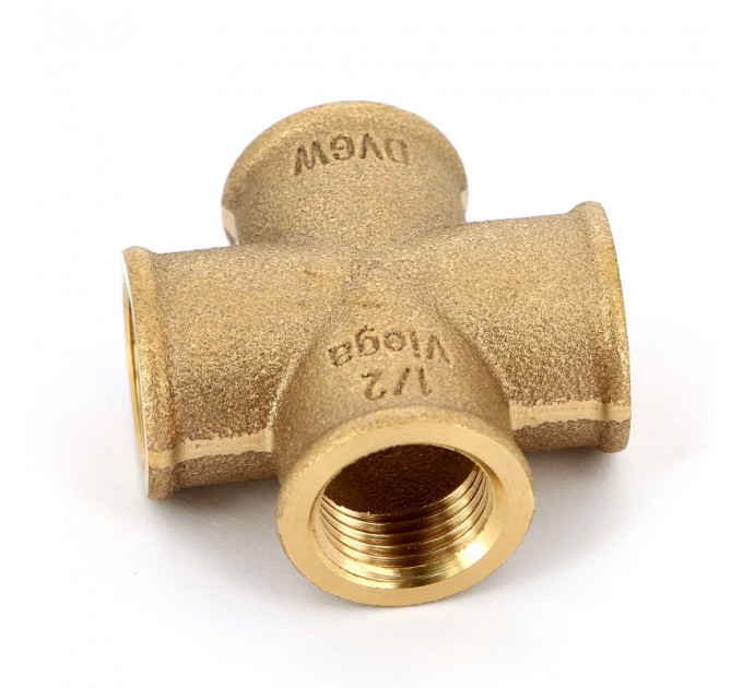 Крестовина В бронза Viega 1/2"