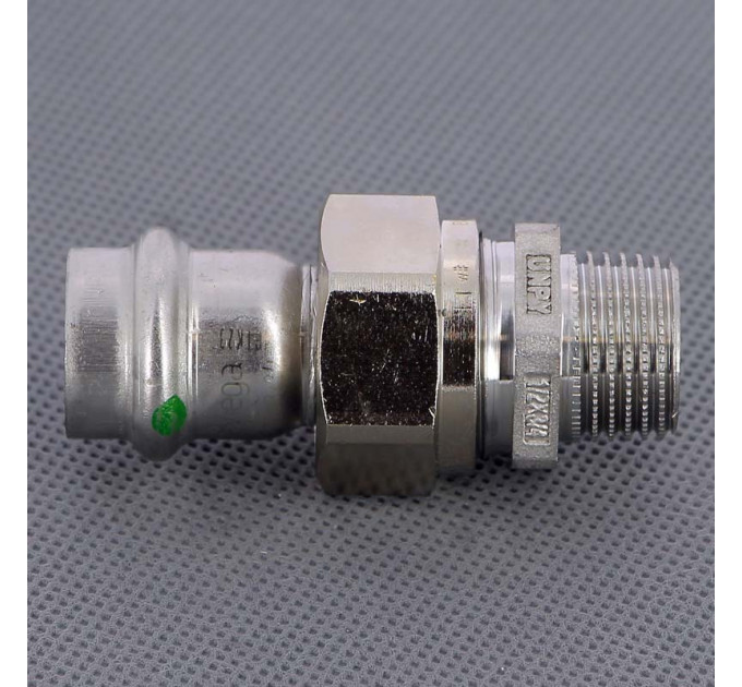 Муфта пресс-Н нержавеющая сталь Sanpress Inox VIEGA 15х1/2"