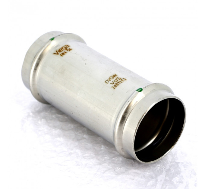 Муфта надвижная пресс нержавеющая сталь Sanpress Inox VIEGA 54