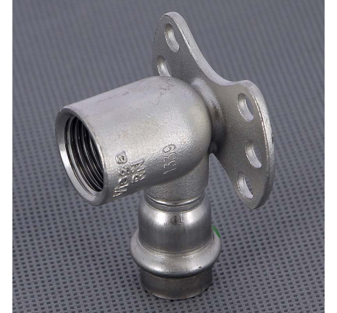 Водорозетка пресс нержавеющая сталь Sanpress Inox VIEGA 15х1/2"