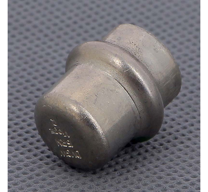 Заглушка пресс нержавеющая сталь Sanpress Inox VIEGA 15
