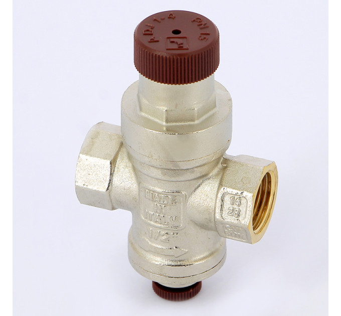 Редуктор давления ВВ с отверстием под манометр ITAP 1/2"
