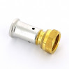 Муфта с накидной гайкой, плоская прокладка пресс HENCO 16x1/2"
