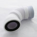 Труба фановая McAlpine L315-440 мм гофр. на 45 c манж. вход D=97-107 мм выход внутрь 4”/110 мм трубы