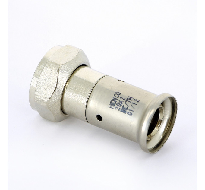 Муфта В пресс с накидной гайкой евроконус HENCO 20х3/4"