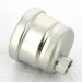 Заглушка Sanpress Inox XL VIEGA 89x3/4" нерж.сталь с отверстием, внутренняя резьба