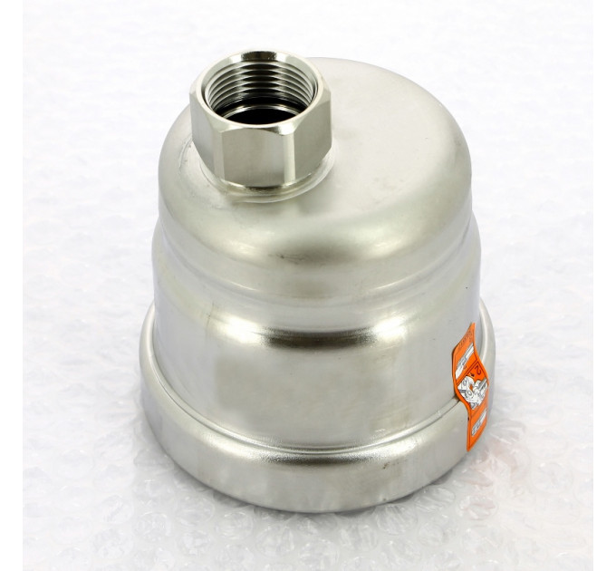 Заглушка Sanpress Inox XL VIEGA 89x3/4" нерж.сталь с отверстием, внутренняя резьба