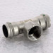 Тройник пресс-В нержавеющая сталь Sanpress Inox VIEGA 28x1"x28