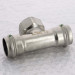 Тройник пресс-В нержавеющая сталь Sanpress Inox VIEGA 28x1"x28